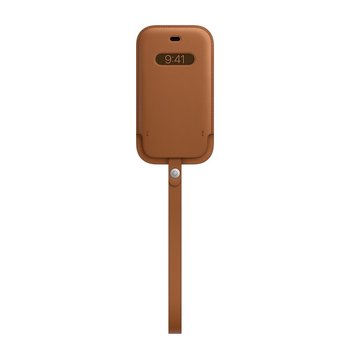 Apple, Skórzany futerał z MagSafe do iPhonea 12 mini, brązowy - Apple