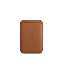 Apple, Skórzany portfel z MagSafe do iPhone, brązowy Apple