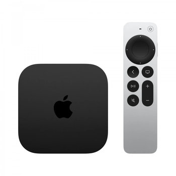 Apple, TV 4K Czarny, Srebrny 4K Ultra HD 64 GB Wi-Fi - Apple