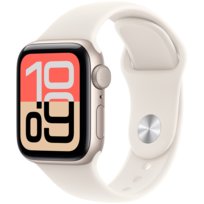 Apple Watch SE 3 GPS 40mm Starlight Aluminium Case with Starlight Sport Band - M/L,Model A3324