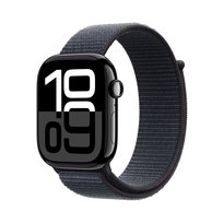 Apple Watch Series 10 GPS 42mm z aluminium w kolorze onyksu z opaską sportową w kolorze atramentowym