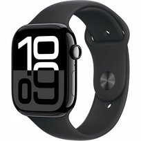 Apple Watch Series 10 GPS 46mm Czarny - S/M