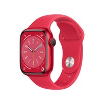 Apple Watch Series 8 GPS 41mm (PRODUCT)RED Aluminium Case with (PRODUCT)RED Sport Band - Regular