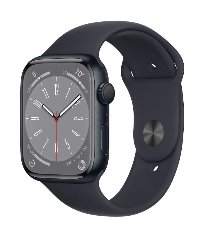 G*P様 Apple watch Series 8 45mm Apple Watch Series 8 GPS 45mm Midnight Aluminium Case with