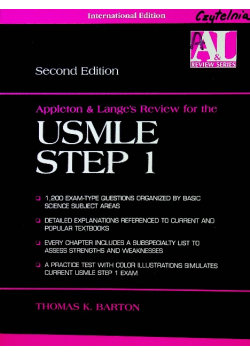 Appleton & Lange's Review for the Usmle step 1 - | Książka w Empik