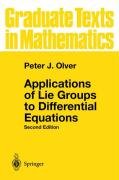 Applications of Lie Groups to Differential Equations - Olver Peter J.