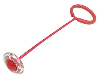 Aptel, Skakanka Skipper Led, czerwony, 63 cm - Aptel