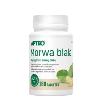 Apteo Morwa Biała Metabolizm 180 Tabl. - Apteo