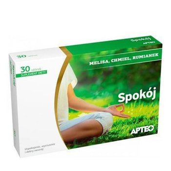 Apteo, Plus, Suplement diety Spokój, 30 tabl. - Inna marka