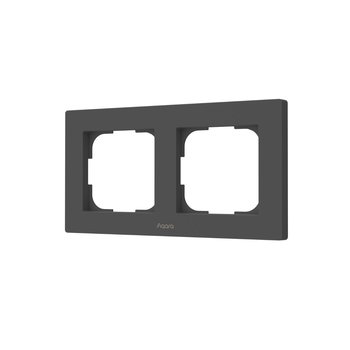 AQARA SWITCH FRAME H2 EU (2-GANG) GRAY - Aqara