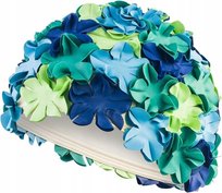 Aqua Speed, Czepek pływacki, Bloom, niebiesko-zielony Aqua-Speed