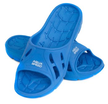Aqua-Speed, Klapki basenowe dziecięce, ALABAMA, niebieski, rozmiar 32 - Aqua-Speed