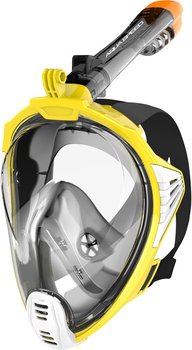 Aqua Speed, Maska do nurkowania pełnotwarzowa, rozmiar L/XL, czarno-żółta - Aqua-Speed