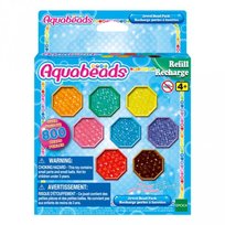 Aquabeads, Koraliki klejnociki zestaw uzupełniajacy, 800x koralików 31520