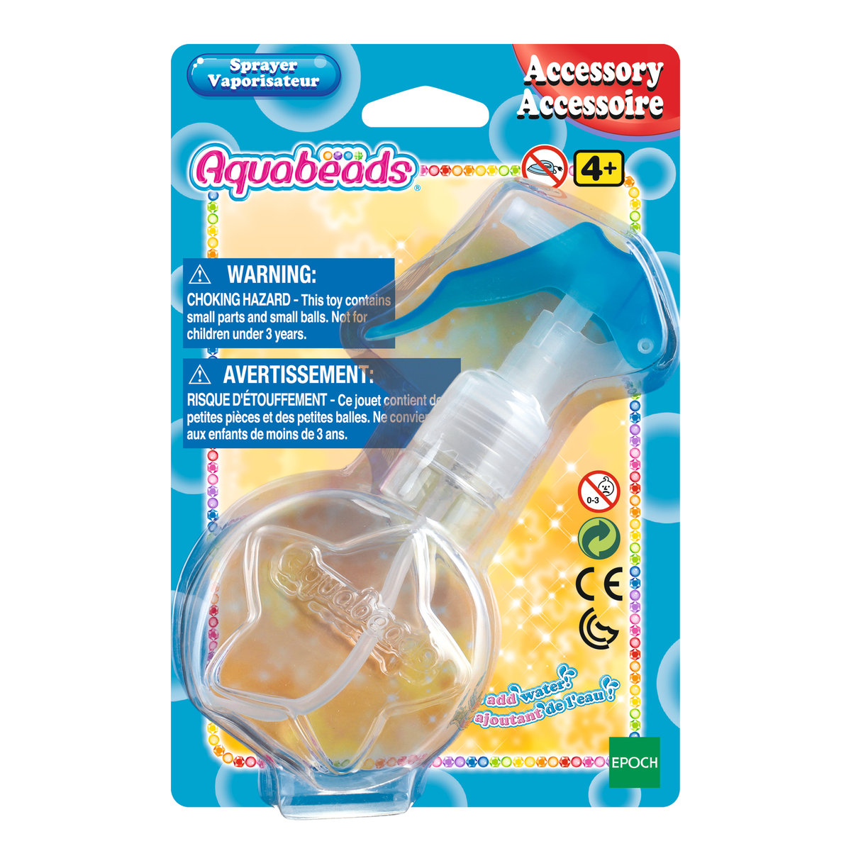 Aquabeads, spryskiwacz, koraliki do zabaw kreatywnych, akcesoria