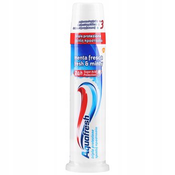 Aquafresh, Fresh & Minty, pasta do zębów tuba, 100 ml - Aquafresh