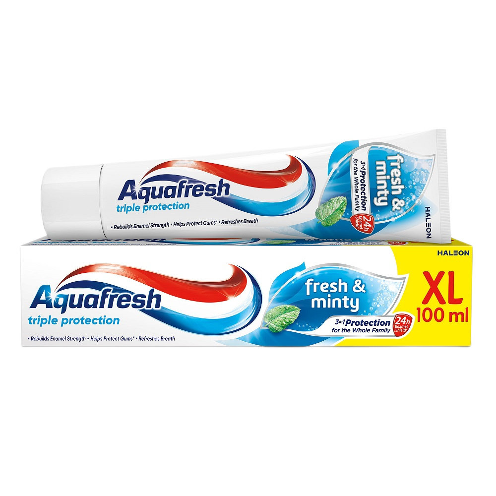 Aquafresh, Triple Protection, Fresh & Minty, Pasta do zębów, 100ml ...