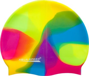 AquaSpeed, Czepek pływacki, Bunt, czarno-biały - Aqua-Speed