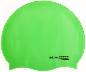 AquaSpeed, Czepek pływacki, Mono, zielony - Aqua-Speed