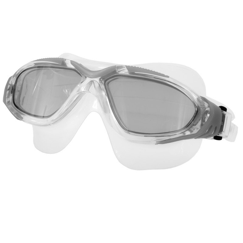 Фото - Окуляри для плавання Aqua-Speed AquaSpeed, Gogle pływackie, Bora, srebrne z ciemnymi szkłami 