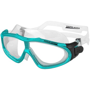 AquaSpeed, Gogle pływackie, Sirocco, jasnoniebieskie z jasnymi szkłami - Aqua-Speed