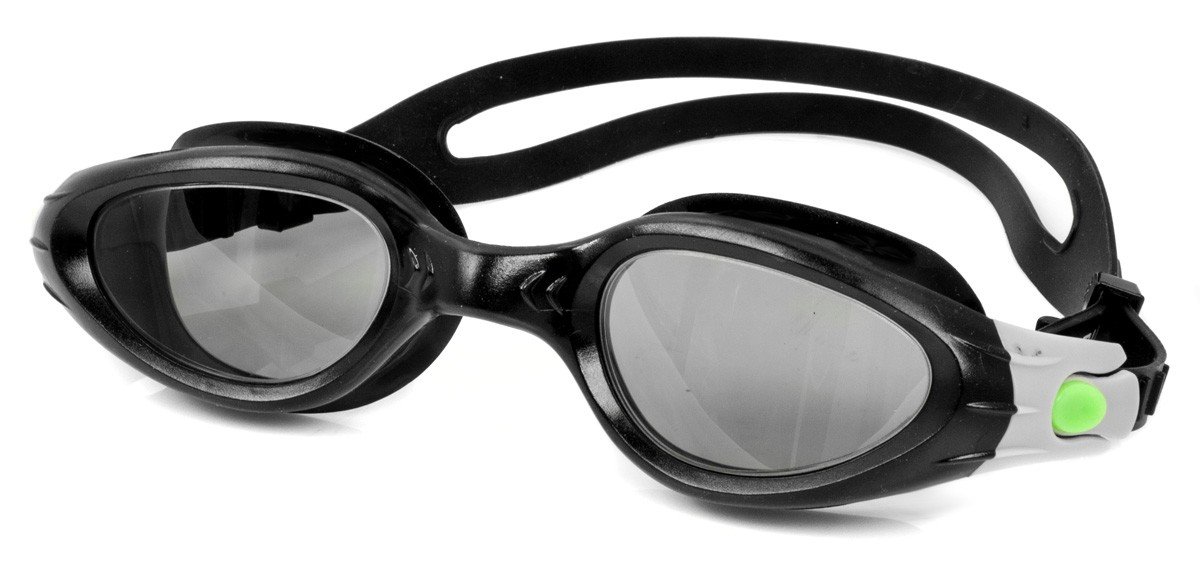 Zdjęcia - Okulary do pływania Aqua-Speed AquaSpeed, Okulary pływackie, Eta, rozmiar L, czarne z ciemnymi szkłami 