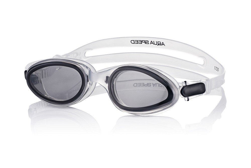 Zdjęcia - Okulary do pływania Aqua-Speed AquaSpeed, Okulary pływackie, Sonic, transparentne z ciemnymi szkłami 