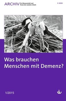 Archiv für Wissenschaft und Praxis der sozialen Arbeit 01/2015