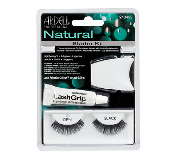 Ardell, Natural, sztuczne rzęsy 101 Demi Black - Ardell