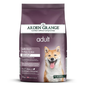 Arden Grange Dog Adult Turkey & Rice 12kg - Arden Grange