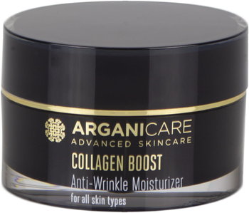 Arganicare, Collagen Boost, krem przeciwzmarszczkowy Anti-Wrinkle Moisturizer, 50 ml - Arganicare