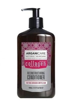 ArganiCare Collagen Reconstructing Conditioner - Odbudowujaca Odżywka z Kolagenem, 400ml - Arganicare