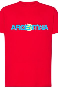 Argentyna Męski T-Shirt Modny Nadruk r.XL - Inna marka