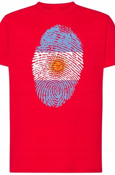 Argentyna Męski T-Shirt Odcisk Palca Rozm.XS - Inna marka