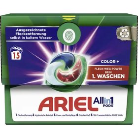 Ariel All-In-1 Color+ Kapsułki Do Prania 15 Szt. 306 G - Ariel