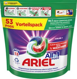 Ariel All-in-1 COLOR+ kapsułki do prania 53 szt. 1082 g - Ariel