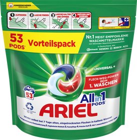 Ariel All-in-1 UNIVERSAL+ kapsułki do prania 53 szt. 1134 g - Ariel
