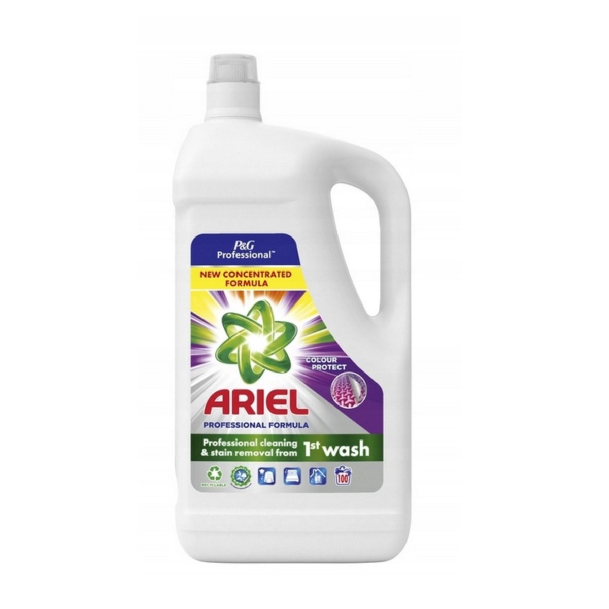 Ariel Professional Colour Protect Żel Płyn Do Prania Kolor 5L 100 Prań ...