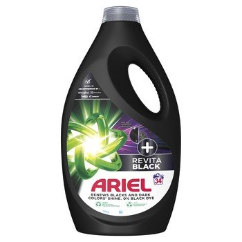 Ariel Revita Black Płyn do prania 34 prania 1700 ml - Ariel