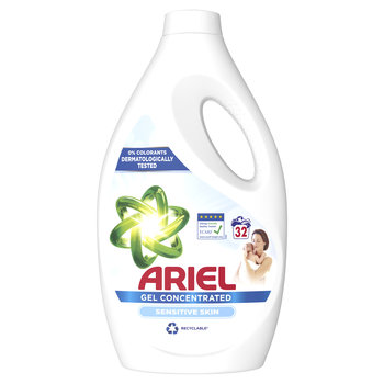 Ariel Sensitive Skin Płyn Do Prania, 1.760L, 32 Prania - Ariel