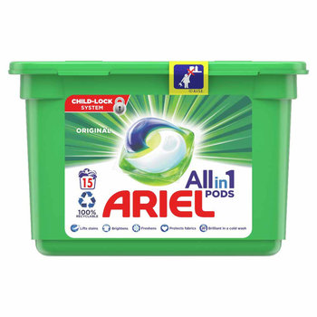 Ariel Uniwersalne Kapsułki do prania 378 G, 15 Szt. - Ariel