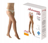 Aries Avicenum 140 Pończochy Uciskowe na Żylaki Ccl1 Cienkie Beż M Normal