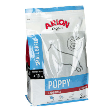 Arion Orig. Pies  Puppy Small Lamb&Rice 3Kg - Arion
