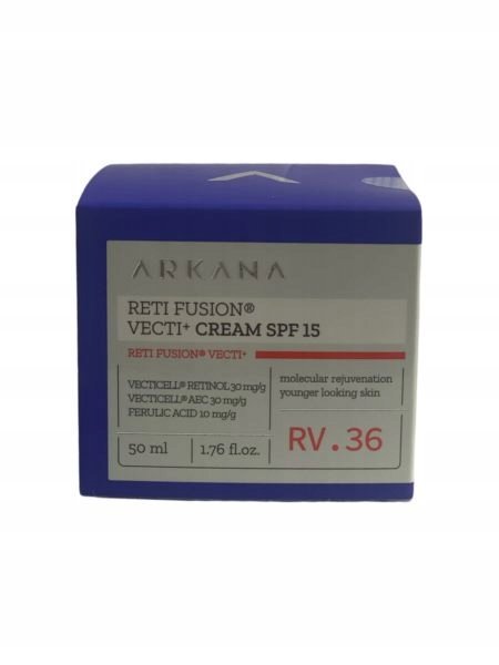 Фото - Крем і лосьйон Arkana , Reti Fusion Vecti, Krem na dzień z wektorowym retinolem, 50 ml 