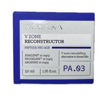 Arkana, V Zone Reconstructor, Krem remodelujący kontury twarzy, 50 ml - Arkana