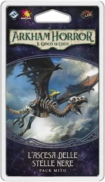 ARKHAM HORROR LCG NOC CZARNYCH GWIAZD PACK 5 GRA KARCIANA W JĘZYKU WŁOSKIM