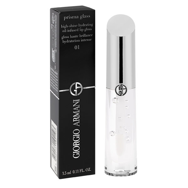 Empik Armani Prisma Glass Hydrating Lip Gloss 01