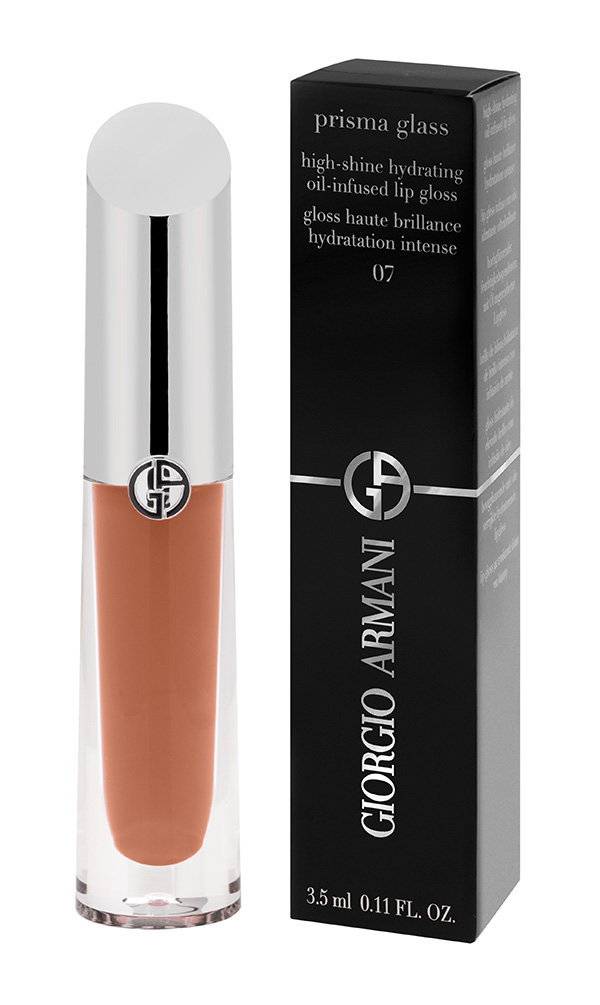 Empik Armani Prisma Glass Hydrating Lip Gloss Nude Glow 07