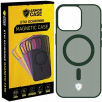 ArmorCase Etui plecki ochronne Magnetic Case do iPhone 13 Zielone