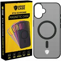 ArmorCase Etui plecki ochronne Magnetic Case do iPhone 16 Czarne
